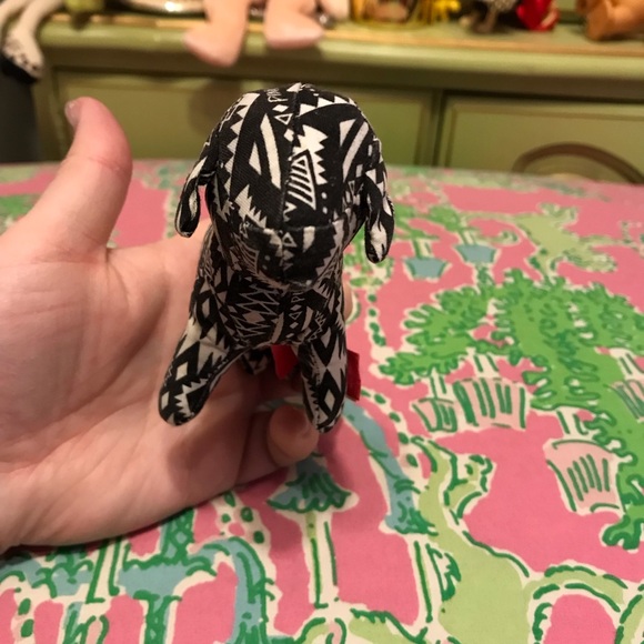 PINK Victoria's Secret Black and White Dog - Picture 7 of 7